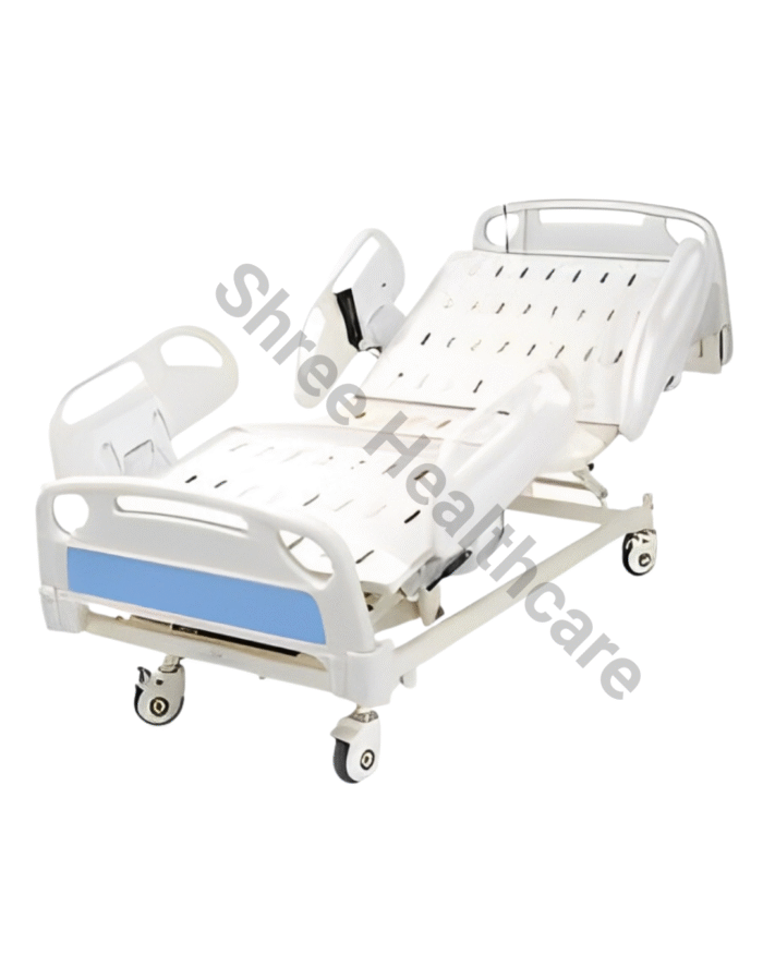 Electric Five Function Hospital Bed With Wheel