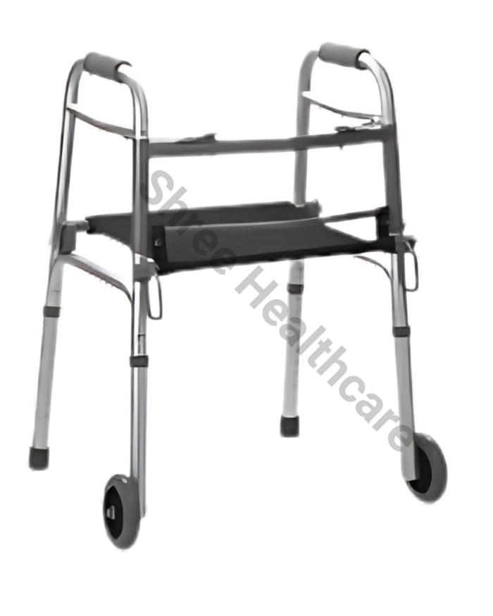 Walker Folding With Wheel Premio 912L