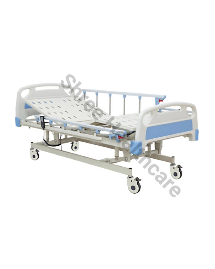Three Function Electric Hospital Bed With Wheel